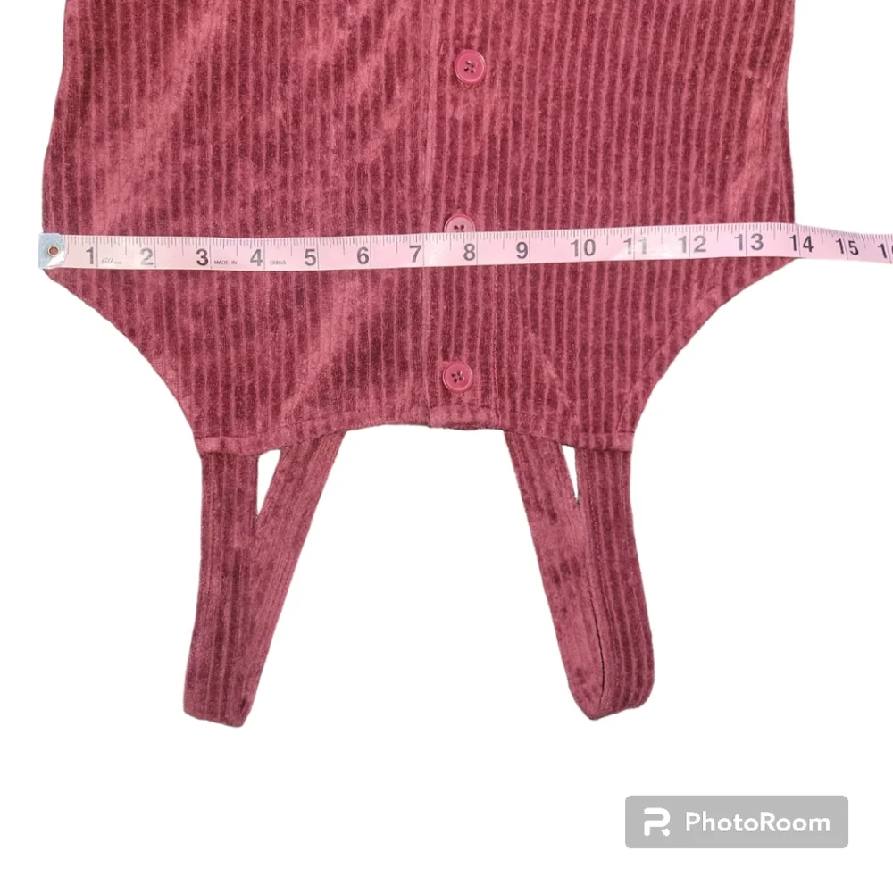 Treasure & Bond Red Corduroy Overalls - L (10/12) - Picture 4 of 7